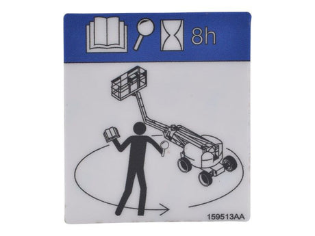 Part Number 159513 Daily MaintenanCE fits Skyjack