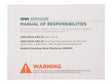 Part Number 700438 Man'L, Responsity fits Skyjack