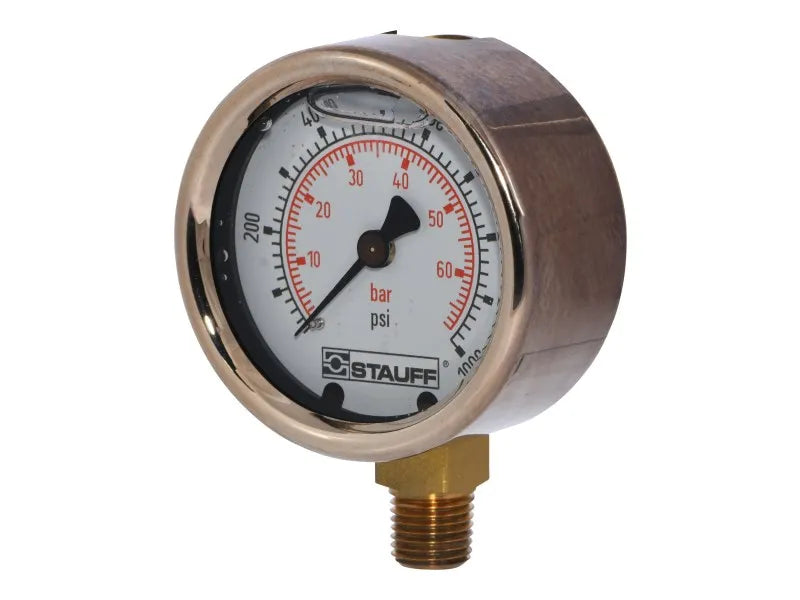 Part Number 703725 Guage, 1/4 NPT 0-1000 PSI fits Skyjack