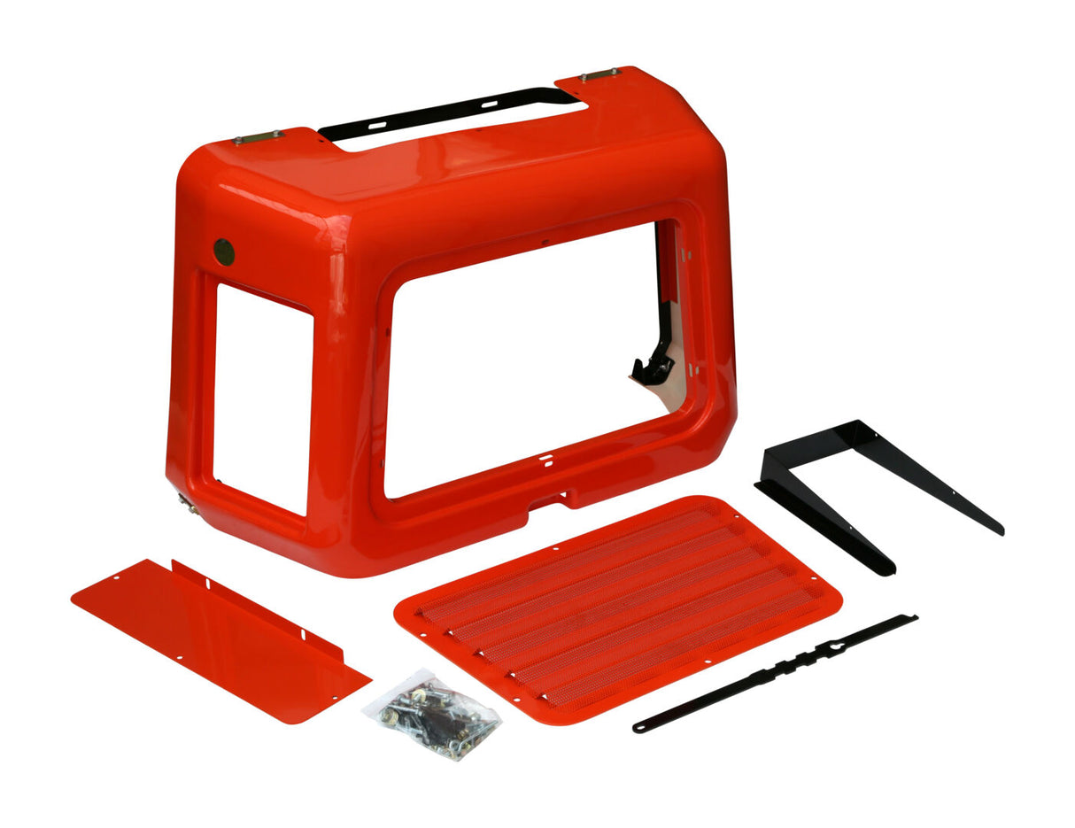 0075452 Cubierta, delantera, motor | Tubo respirador