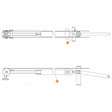 Part Number 0113730 Extension Cylinder - Hengli | Genuine Snorkel