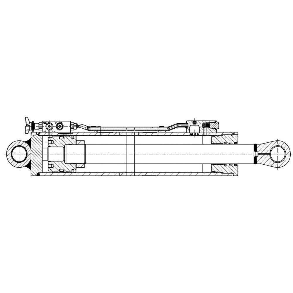 Part Number 0181915-002-3 Lift Cylinder 5.00 29.50 2.50 | Genuine Snorkel