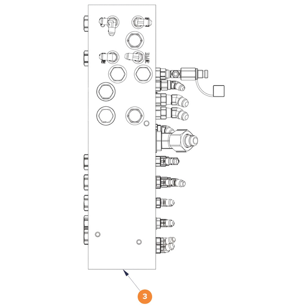 Part Number 0260046 Hydraforce Manifold | Genuine Snorkel