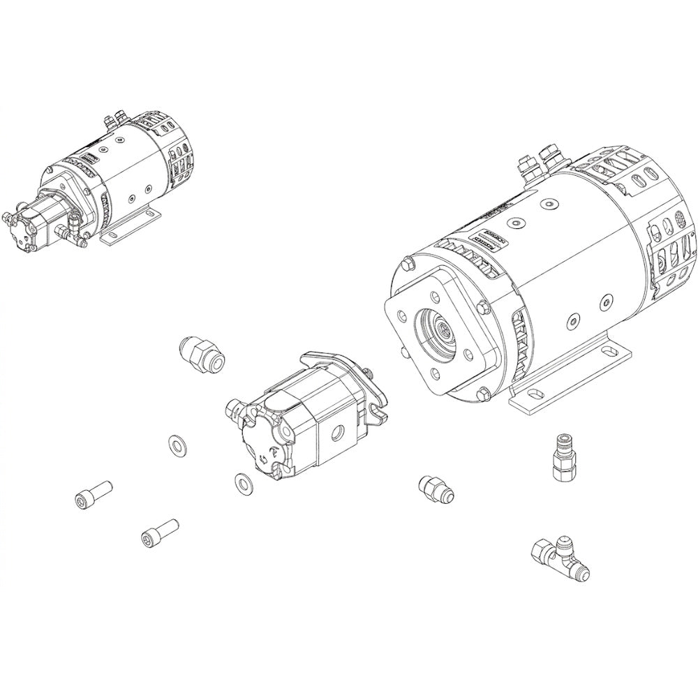 Part Number 0261294ELW Gear Pump Motor Assembly | Genuine Snorkel