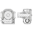 Part Number 106755-000-3 Swing Gearbox | Genuine Snorkel