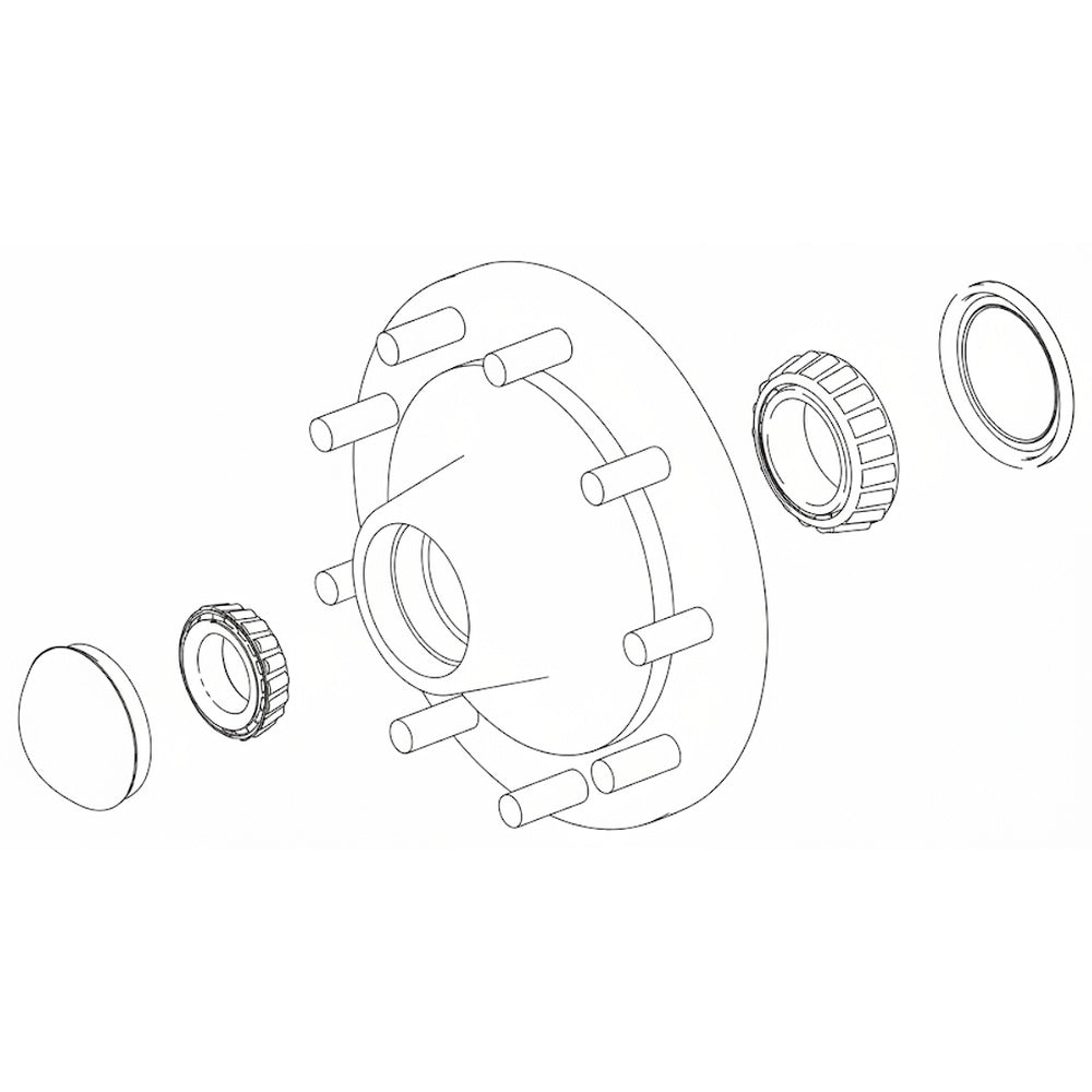Part Number 116354-000-3 Front Hub Assembly | Genuine Snorkel
