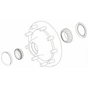 116354-000 Front Hub Assembly | Genuine Snorkel