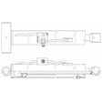 Part Number 116370-000-3 Riser Boom Cylinder | Genuine Snorkel