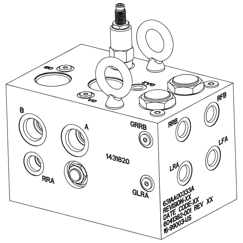 Part Number 1431820 Traction Manifold 660SJ | Genuine Snorkel