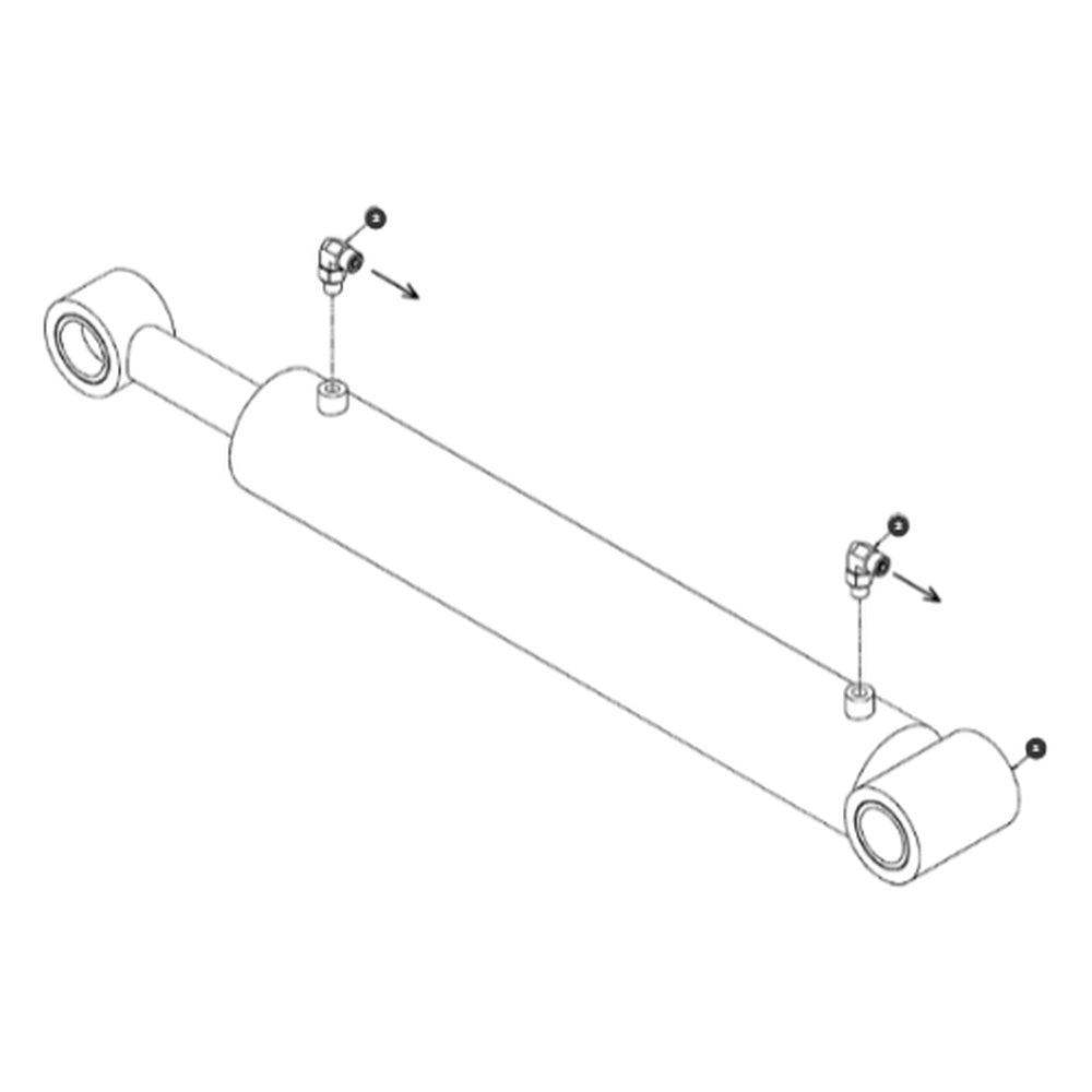 Part Number 1432242 Master Level Cylinder Assembly | Genuine Snorkel