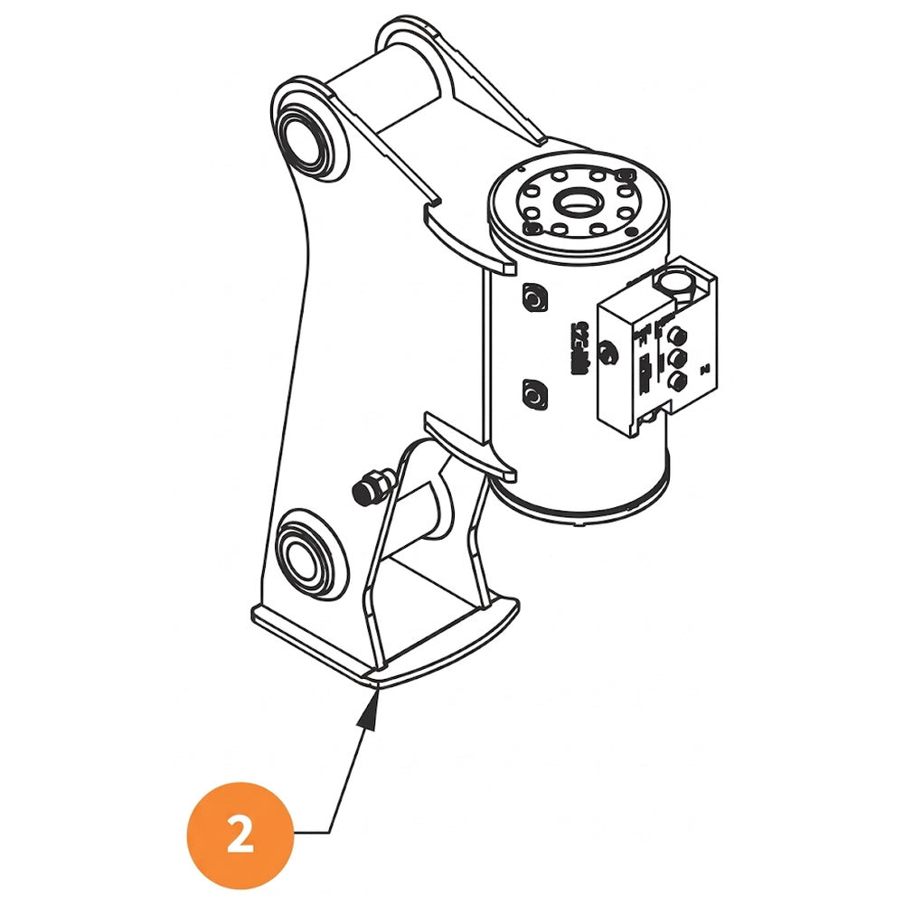 Part Number 1432689-002 Hengli Rotator Actuator | Genuine Snorkel