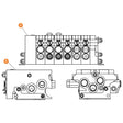 Part Number 6010860 Manifold Inlet For Control Valve | Genuine Snorkel