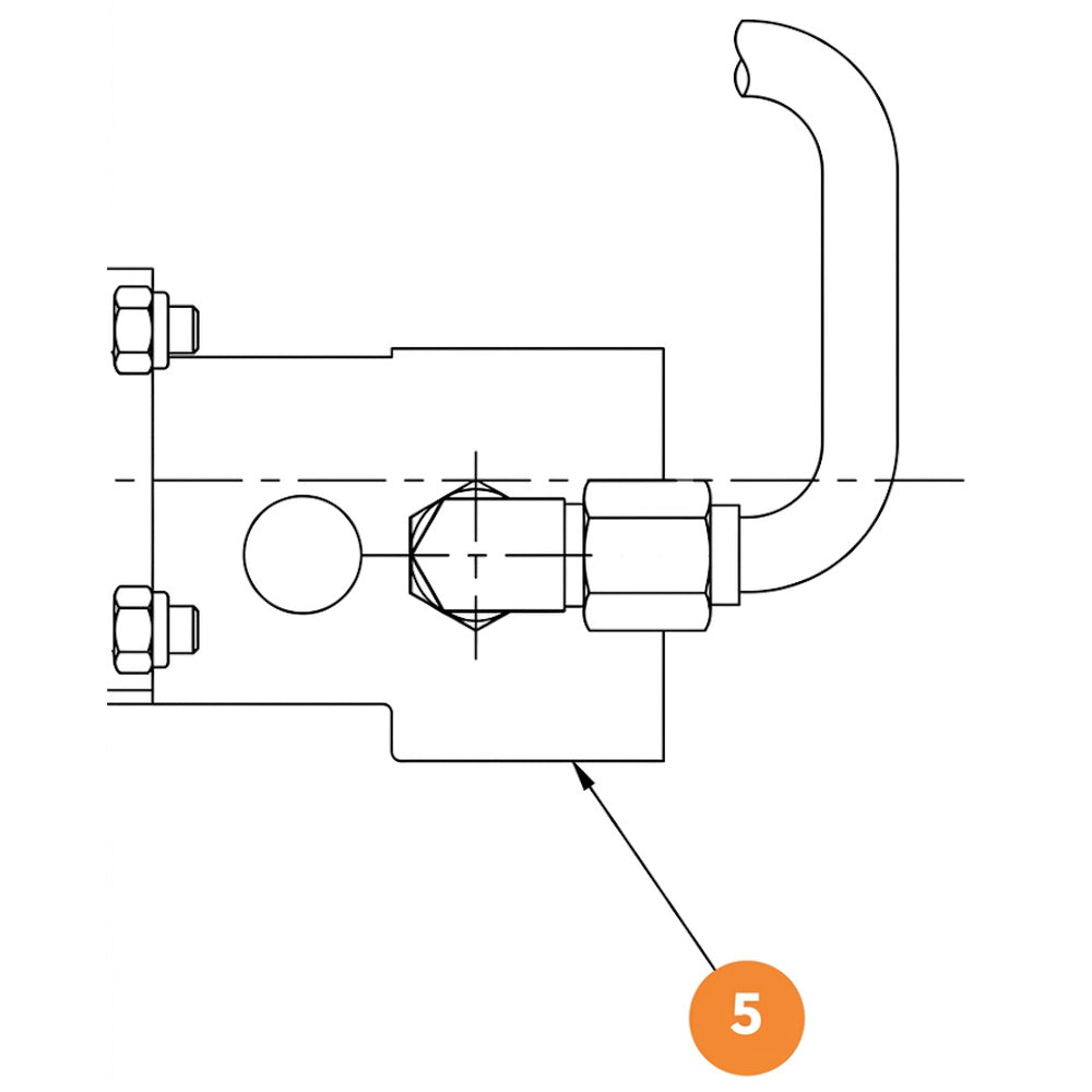 Part Number 6030029 Hydraulic Motor | Genuine Snorkel
