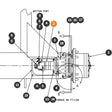 Part Number 6030035-3 RH Hydraulic Motor | Genuine Snorkel