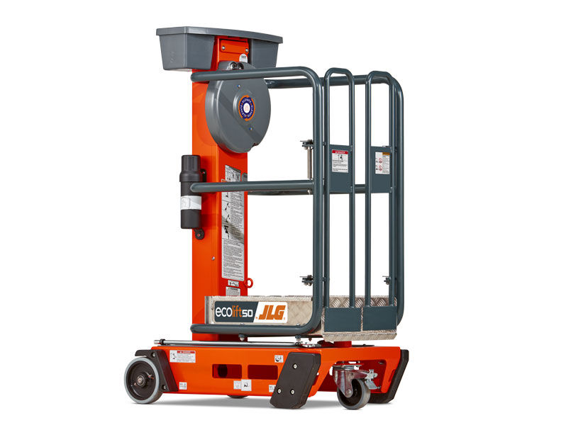 JLG Ecolift 50 showcased with a white background.